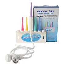 azdent top spa dental flosser oral irrigator faucet water jet floss 치아 클리너 교체 노즐 팁 구강 치아 미백, 1 세트 구강 세정기