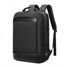 비즈니스 백팩 노트북 백팩 확장형 랩탑 15.6인치, 1. 블랙