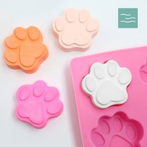 마타바 강아지발바닥 6구 실리콘몰드