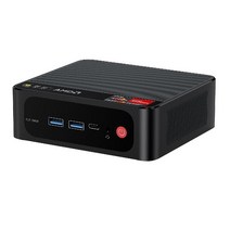 베어본PC 게이밍 Zero SER5 Pro AMDRyzen7 5700U 고성능 미니PC, 16G 램 + 500GB SSD, 블랙