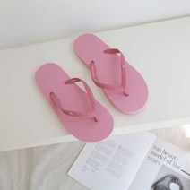 남녀공용 무지 단체 슬리퍼 쪼리 여름 비치 바닷가