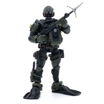 JOYTOY 1/18 액션 피규어 다크 소스 해병대 프로그맨 밀리터리, Frogmen