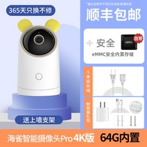 펫캠 홈씨씨티비 WiFi 반려동물 강아지 스마트 가정용 cctv, 4K