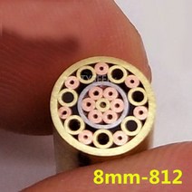 나이프 핸들 나사용 8mm 모자이크 핀 리벳 21 가지 디자인을 장식하는 절묘한 스타일 길이 9cm, Pattern 9