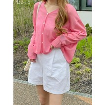 키메라제이 깔끔바이오 코튼 핀턱 반바지 4color