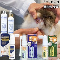 고양이구내염약 풀루스 오랄케어 300ml 잇몸염증 치주염약, 코쿤펫 스프레이 기본형 (캣닢향)