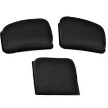 3PCS 헤드셋 헤드 밴드 패드 HDR120 RS135 HDR120 HDR135 헤드폰 헤드 밴드 쿠션 쉬운 설치, 01 Black, 01 Black