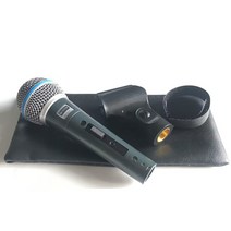 가성비 가라오케 유선 다이나믹 스위치 마이크 BT58a BT-58 58A BT-58SK pc 색소폰 강의 교회 교사 노래, [01] single microphone
