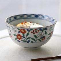 다온아토 시원한 면요리와 어울리는 감성 도자기 면기, 1p, 92_모란꽃 전사 곰탕기