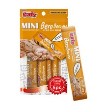 더캣츠 고양이 츄르 미니 베로베로 파우치 5P 가리비, 가리비 x 10개