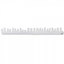 북유럽 디자인하우스스톡홀름 Design House Stockholm 웨이브 옷걸이 후크 행거 white
