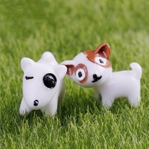 강아지 반려견 피규어 모형 DIY미니어처하우스, 블랙