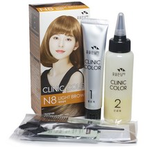 꽃을든남자 크리닉 칼라 염색약, 1개, O7 오렌지브라운
