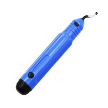 핸들 버 금속 수리 디버링 도구 키트 10pc 라우터 비트 로타리 Deburr 블레이드 리무버 손 목재 플라스틱에 대한, [01] Burr Handle