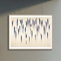 From Line(선으로부터) 이우환 Lee Ufan 액자포함