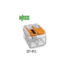 와고 배선꽂음형 전선컨넥터 221-412(1box-100개) 연결잭