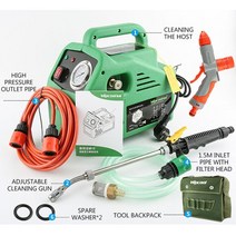 중앙 에어컨 청소 펌프 충전식 기계 자동차 가정용 도구 PCW-4S 4B 6, 01 PCW-4S