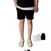 남녀공용 심플 4부 스판 팬츠 남성옷쇼핑물 청소년옷 남자가을하의 키작은남자 남성복