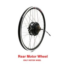 부릉이 가성비 고성능 클래식 배달용 전기자전거 면세점 36V 350W eBike 변환 키트 LCD LED 디스플레이 포함 12AH 리튬 배터리 허브 모터 전면 후면 휠 키트, 중국, 36V350W 뒷바퀴