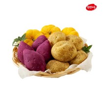 햇쌀마루 냉동 디저트 리얼 감자빵 고구마빵 단호박빵 3봉 카페 디저트 메뉴 추천, 감자빵 90g 15개입 X 3봉, 90g, 3개