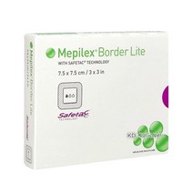 메피렉스 보더 플렉스 7.5x7.5cm 5매 Mepilex Border Flex 메필렉스, 1개