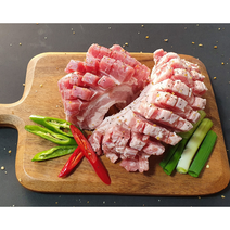 [생와사비소스증정] 국내산 한돈 생삼겹 껍데기오겹살 수육용 구이용 돼지고기 500g, 오겹 3cm