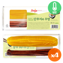 진주햄 진주 김밥용 단무지와우엉 250g, 4개