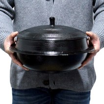 무쇠주물마을 옛날 전통 길들인 미니 무쇠 가마솥 12~28cm 가정용, 16cm