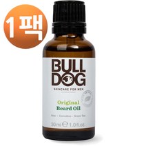 Bulldog 수염 관리 오리지널 비어드 오일 30ml, 1팩
