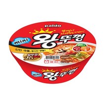 팔도 미니 왕뚜껑 80g 작은컵 컵라면 사발면, 1개