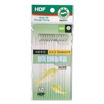 해동 [해동] 붕어 외바늘묶음 다이니마사 HA-618 (4호)