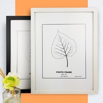 힙쓸 벽걸이액자 프레임 우드 사진 블랙 화이트 원목 상장 틀 슬림 가벼운 개폐형 얇은 기본 베이직 무광 영정사진 심플 고급 아이그림보관 우드프레임 거실 허가증 퍼즐 보석십자수액자, 50x40cm