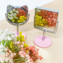 [슬기로운아이템] 학원 사각or고양이 스탠드 거울과 보석십자수 1인세트