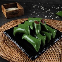 굳지않는 모싯잎 앙꼬 가래떡 (900g x 3봉) 앙금 모시떡 영양 간식