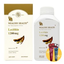 [사은품제공]호주 웰시헬스 프리미엄 레시틴 200캡슐 LECITHIN 포스파티딜콜린 포스파트딜 영양제 알지알지몰 RZ, 상품수량, 1개