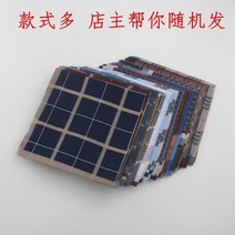 명품손수건 남자 등산 손수건 행거칩 3개들이 남녀공용 면 스몰사이즈 면 고풍스러운