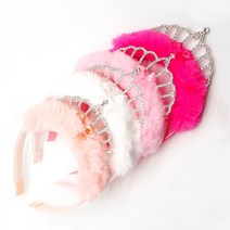 코코립스 토끼털 왕관 머리띠