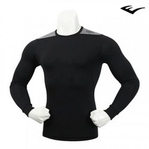 EVERLAST 프로 테크핏 언더레이어 긴팔티 컴프레션 블랙 LONG SLEEVE UNDER LAYER BLACK