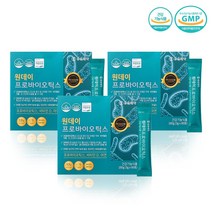 [유유제약] 원데이 프로바이오틱스 유산균 3g 60포 2달분 아연 비타민D 락토바실러스 복합물 비피더스균 식약처 식약청 인증 인정 건강기능식품, 기리수유산균3gx60포5set, 5개