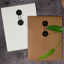 감성 사진보관 단추봉투 소 5장세트 4X6 5X7, 5X7_그라프트