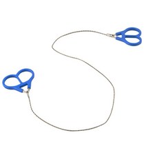 전동 스크롤쏘 스카시톱 탁상용 실톱 띠톱 줄톱기계 목공톱 톱와이어 야외 긴급 서바이벌 기어 플라스틱 스, 01 1pcs