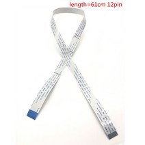 2PCX 2M446020 CONN CORD S03770 FFC CIS 플렉스 플랫 스캔 스캐너 케이블 Kyocera FS1020 용, 한개옵션0
