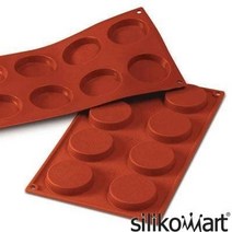 실리코마트 플로렌틴 실리콘몰드 8구 SF029