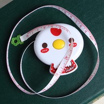 1.5m 다이어트 허리둘레 캐릭터줄자 배둘레 눈바디