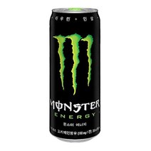 몬스터 에너지드링크 그린(검) 355ml x 12개 (박스안심포장)몬스터캔, 1개, 355ml  12 (박스안심포장)몬스터캔