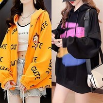 새로본 (봄가을) 나350~370 후드 빅사이즈 맨투맨롱티 MTM 여성여자 미시