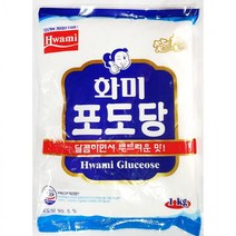 더예뻐찐너 업소용 포도당 화미 1kg x4개 가루 분말 업소 식당, 1