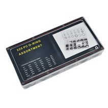 오일씰 오링세트 고무 패킹 바킹 검정색 오링 225개입 DD12140-2802EA