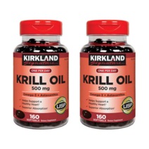 커클랜드 크릴오일 1+1 총 320정 코스트코 직구 500mg 오메가3