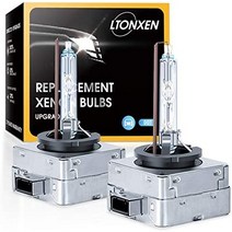 LTONXEN D1S 크세논 6000K 전구 12V 35W 쿨 화이트 자동차 헤드라이트 전구 HID 방전 램프 교체 키트 2년 보증. (2 조각)-37701, D3S 4300K